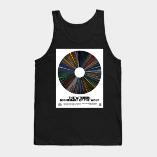 minimal_The_W.itcher: Nightmare of the Wolf  Warp Barcode Movie Tank Top